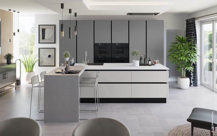 Handleless kitchen