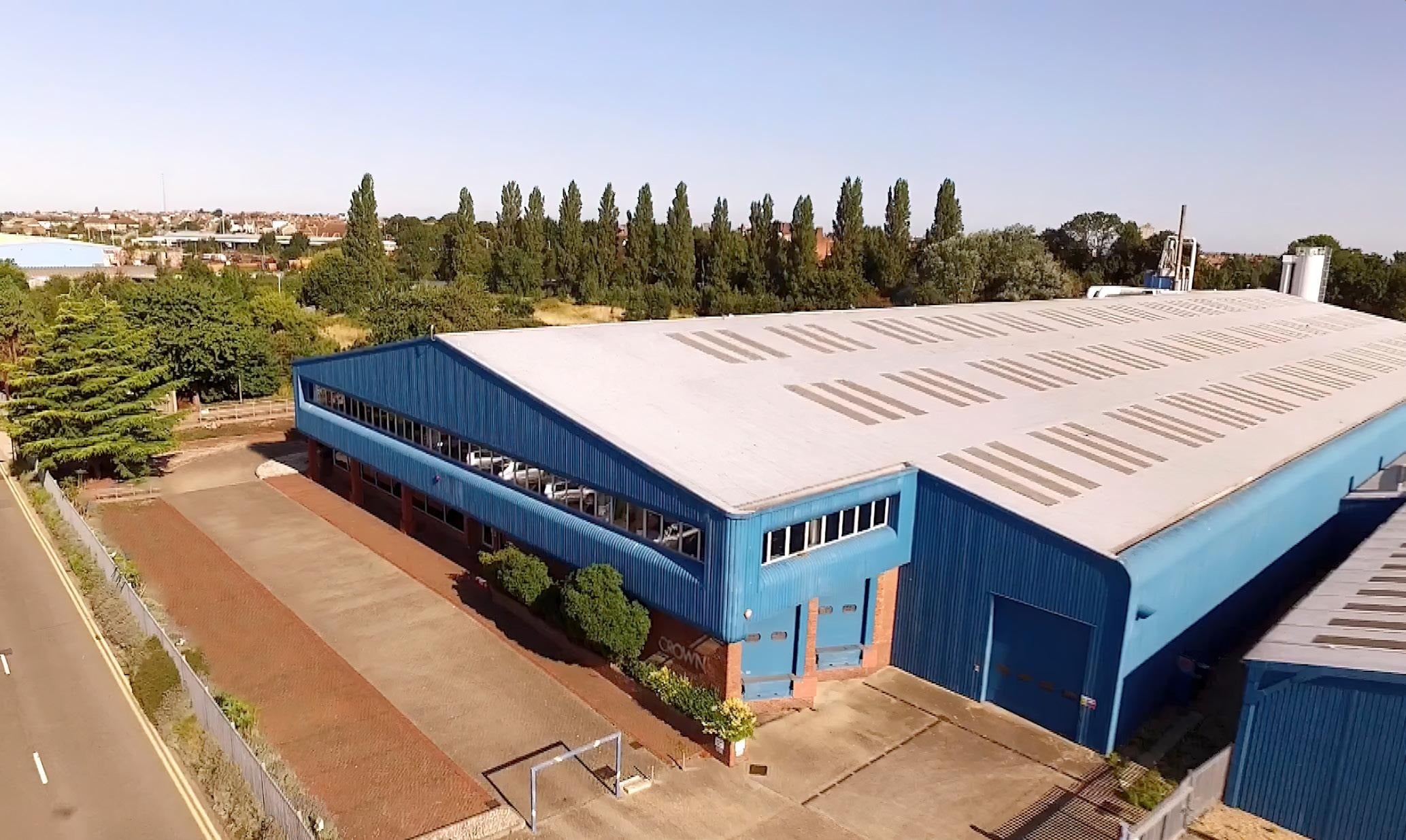 Load video: Crown Imperial kitchen factory